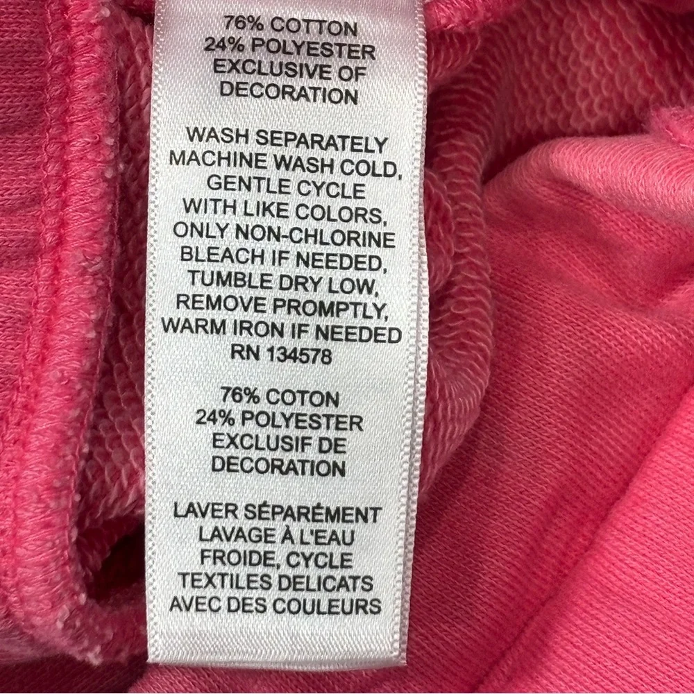 Vineyard Vines Pink French Terry Wide Leg Pants - size‎ 5 NEW - Picture 6 of 6